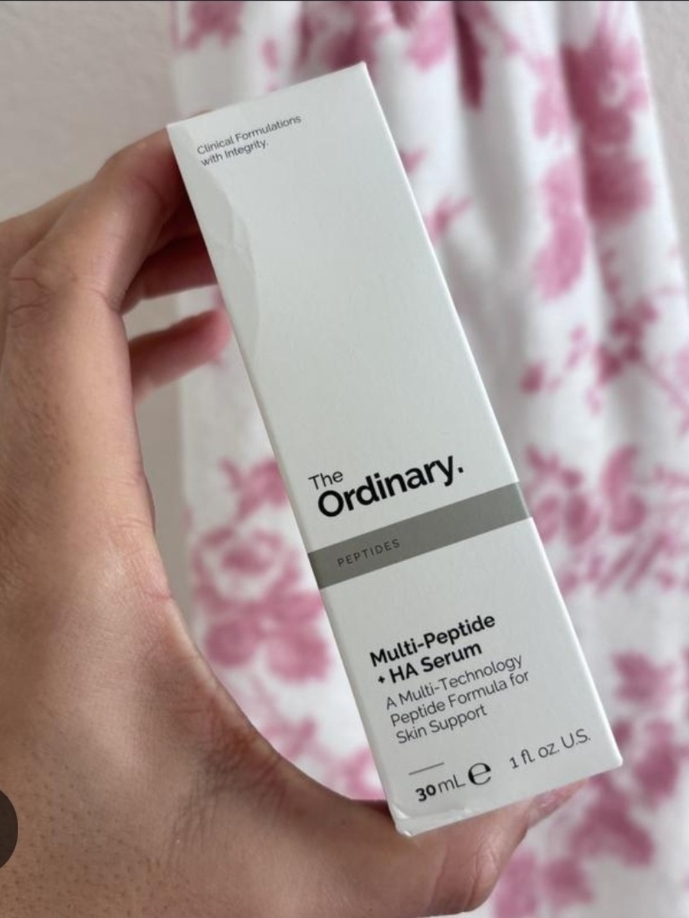 The Ordinary Multi-Peptide + HA Serum – White & Gray 1.5 ml